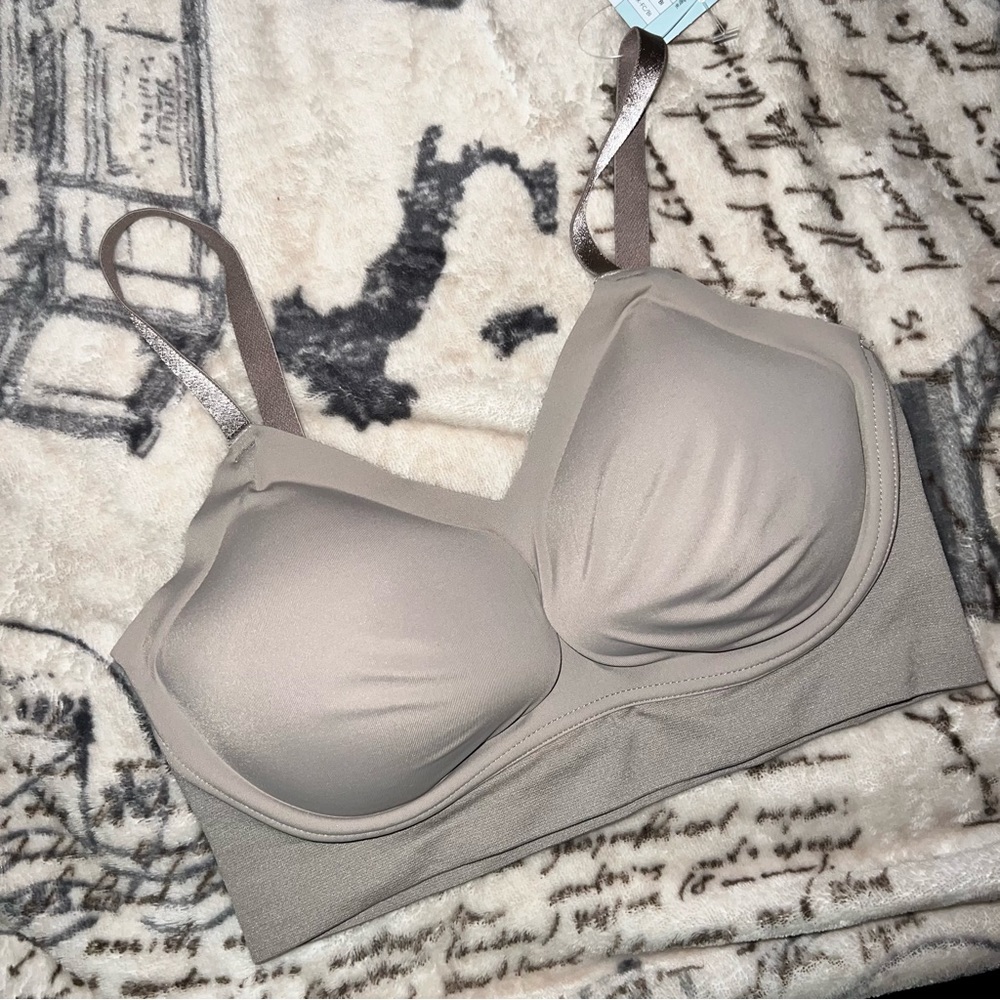 True & Co bra beige extra small bralette NWT retail is 58 +tax